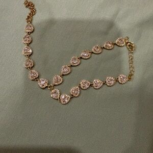 Feed Me Gems Heart Hand Chain